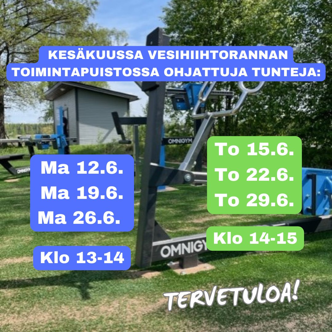 Harjavalta esittelee uuden Toimintapuiston ulkokuntosalin - Harjavallan ...